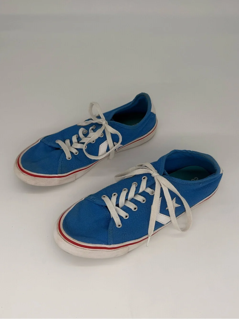 Converse El Distrito 2.0 Ox Canvas Sneakers |US 6 | Bright Blue | Low Top - Picture 1 of 7